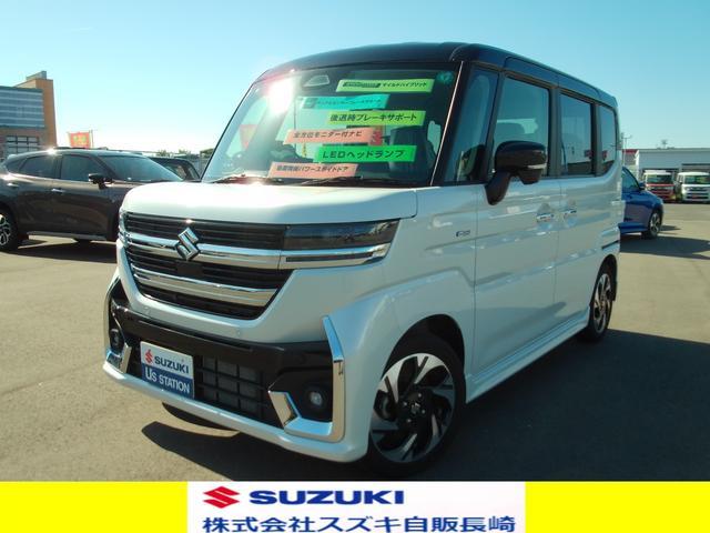 スペーシア　カスタム　カスタム　ＨＹＢＲＩＤ　ＸＳ　両側電動ス