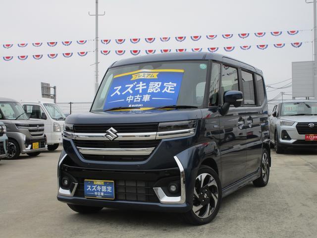 スペーシア　カスタム　４ＷＤ　カスタム　ＨＹＢＲＩＤ　ＸＳターボ　全方