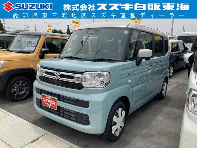 スペーシア　ＨＹＢＲＩＤ　Ｘ　後席両側パワースライド