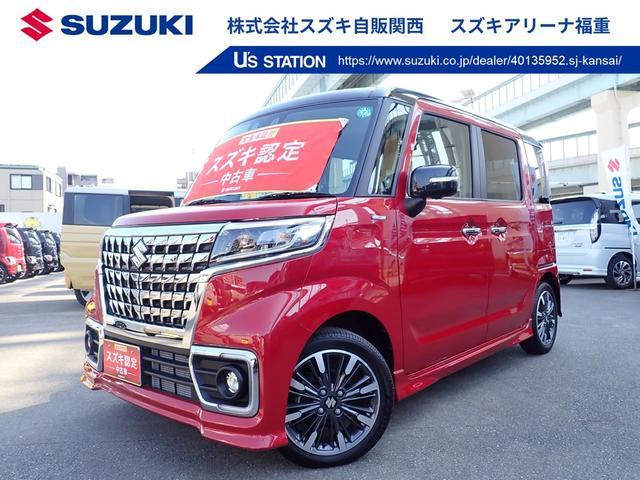 スペーシア　カスタム　ＨＹＢＲＩＤ　ＸＳターボ　３型　セーフテ