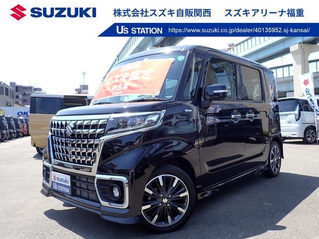 スペーシア　カスタム　４ＷＤ　ＨＹＢＲＩＤ　ＸＳ　３型　セーフティサポ