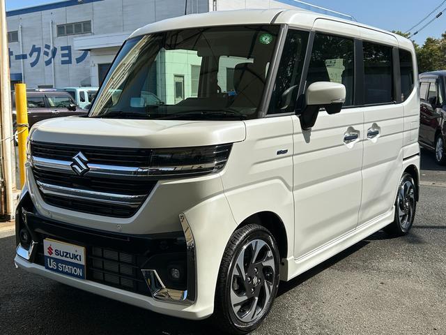 スペーシア　カスタム　カスタム　ＨＹＢＲＩＤ　ＸＳターボ　両側