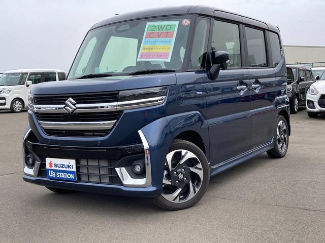 スペーシア　カスタム　カスタム　ＨＹＢＲＩＤ　ＸＳターボ　スズ