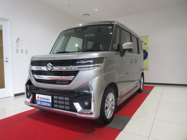 スペーシア　カスタム　カスタム　ＨＹＢＲＩＤ　ＧＳ　【２ＷＤ】