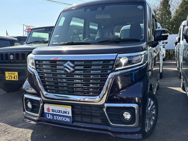 スペーシア　カスタム　４ＷＤ　ハイブリッドＧＳ　４ＷＤ　☆純正リモコン