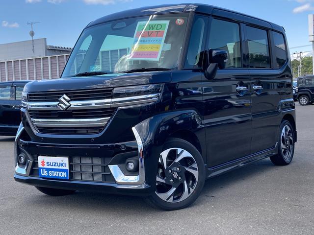 スペーシア　カスタム　カスタム　ＨＹＢＲＩＤ　ＸＳ　両側電動ス