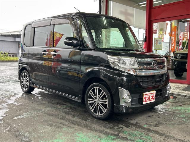 タント　カスタムＲＳ　ＳＡ　ＩＣターボ　ＳＤナビ