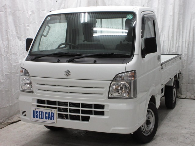 キャリイトラック　４ＷＤ　ＫＣエアコン・パワステ　３方開　４ＷＤ