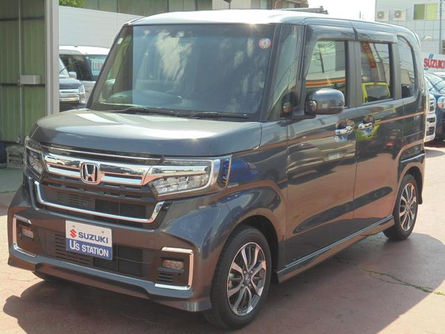 Ｎ－ＢＯＸカスタム　Ｌ　バックカメラ付きナビ　　前後ドラレコ
