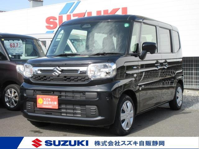 スペーシア　ＨＹＢＲＩＤ　Ｘ　後席電動スライドドア　