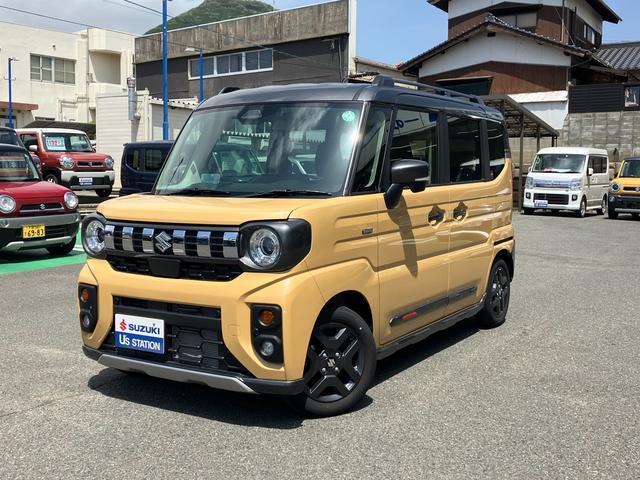 スペーシア　ギア　ギア　ＨＹＢＲＩＤ　ＸＺ　電動パーキング