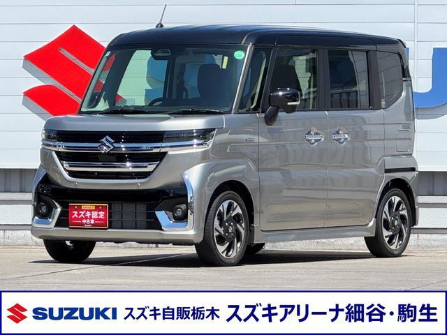 スペーシア　カスタム　４ＷＤ　ＨＹＢＲＩＤ　ＸＳ　４ＷＤ　全方位モニタ