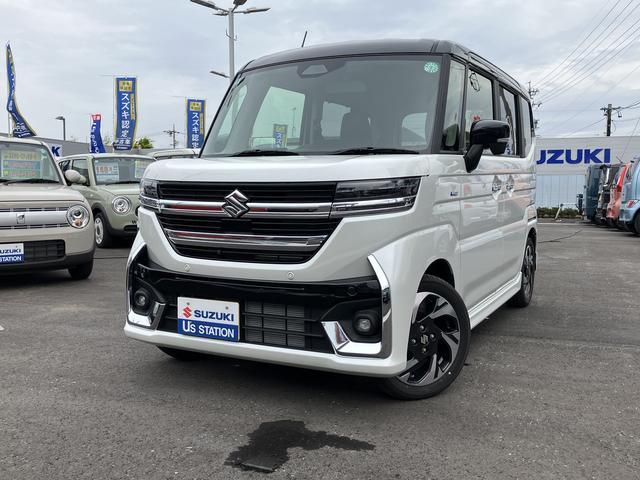 スペーシア　カスタム　４ＷＤ　ＨＹＢＲＩＤ　ＸＳ　４ＷＤ　全方位モニタ