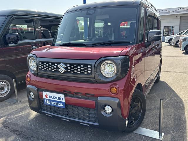 スペーシア　ギア　４ＷＤ　ハイブリッドＸＺターボ　４ＷＤ　☆純正ナ