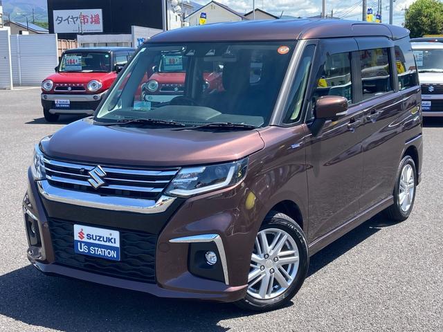 ソリオ　４ＷＤ　ＨＹＢＲＩＤ　ＭＺ　全方位ナビ　ＥＴＣ　