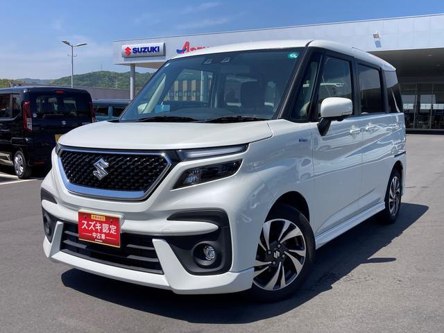ソリオ　バンディット　４ＷＤ　ＨＹＢＲＩＤ　ＭＶ　全方位モニターナビ　