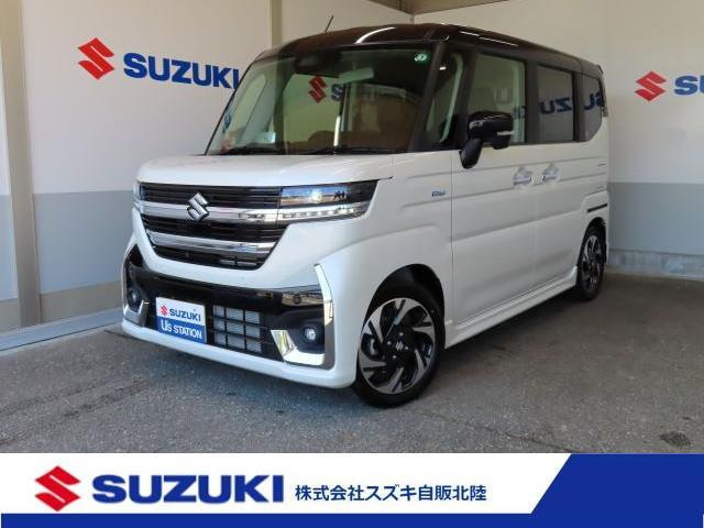スペーシア　カスタム　カスタム　ＨＹＢＲＩＤ　ＸＳ　カーナビ／