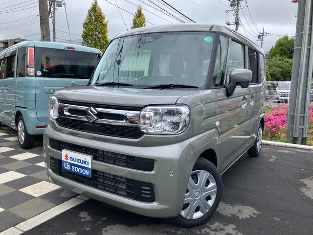 スペーシア　ＨＹＢＲＩＤ　Ｇ　全方位モニター付ナビ＋