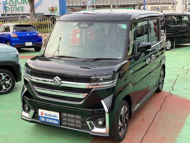 スペーシア　カスタム　４ＷＤ　カスタム　ＨＹＢＲＩＤ　ＸＳ　被害軽減ブ