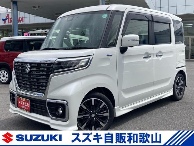 スペーシア　カスタム　カスタム　ＨＹＢＲＩＤ　ＸＳ　　ナビ　全