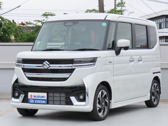 スペーシア　カスタム　カスタム　ＨＹＢＲＩＤ　ＸＳターボ　全方