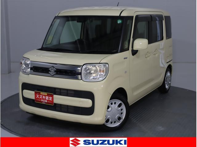 スペーシア　ＨＹＢＲＩＤ　Ｘ　車検整備渡し　ナビ・前