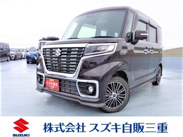 スペーシア　カスタム　カスタム　ＨＹＢＲＩＤ　ＸＳ　全方位モニ