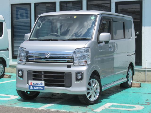 エブリイワゴン　４ＷＤ　ＰＺターボ　標準ルーフ　３型　ナビ　バッ