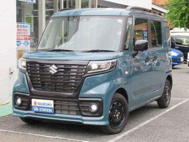 スペーシア　ベース　ＸＦ／社用車・全方位カメラ・ルーフレール