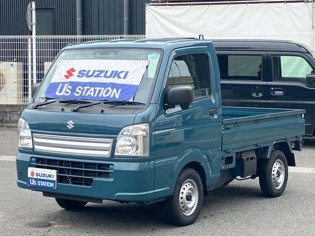 キャリイトラック　４ＷＤ　ＫＣエアコン・パワステ農繁　７型　衝突軽