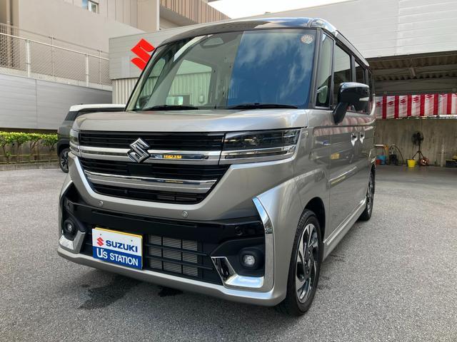 スペーシア　カスタム　カスタムＨＹＢＲＩＤ　ＸＳ【リースＵＰ・