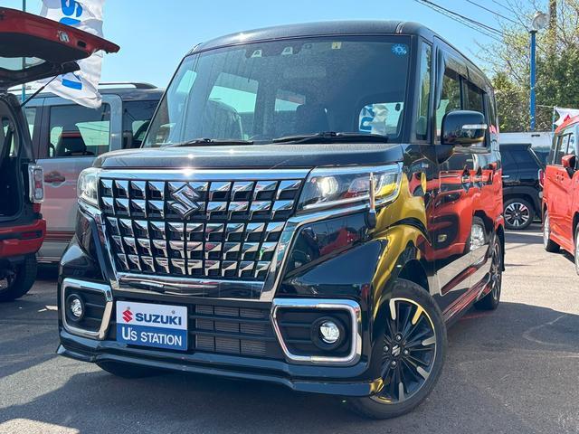 スペーシア　カスタム　４ＷＤ　ハイブリッドＸＳターボ　４ＷＤ　☆全方位
