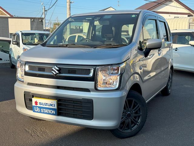 ワゴンＲ　４ＷＤ　ハイブリッドＦＸ　４ＷＤ　☆純正ワイドナ