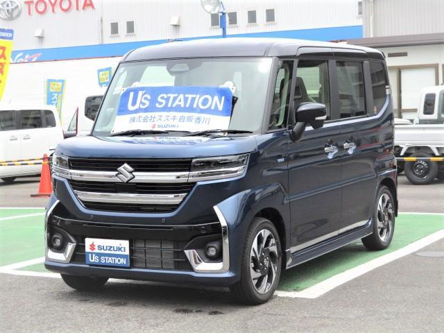スペーシア　カスタム　カスタム　ＨＹＢＲＩＤ　ＸＳ　前後自動衝