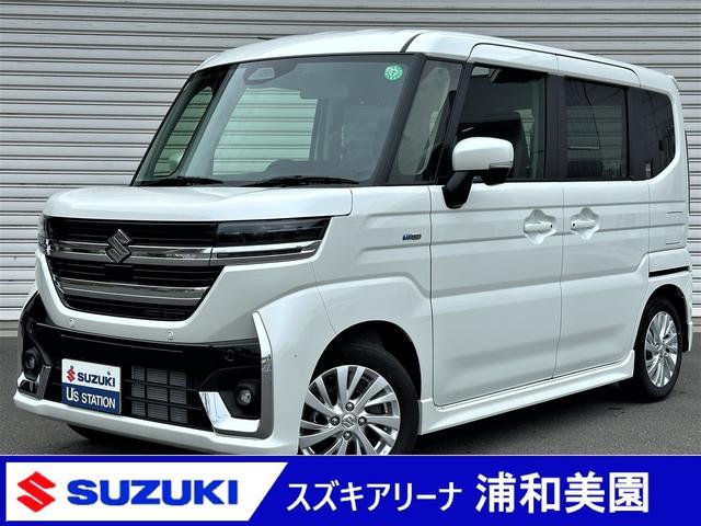 スペーシア　カスタム　カスタム　ＨＹＢＲＩＤ　ＧＳ　衝突警報装