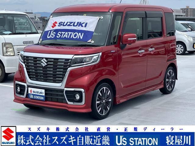 スペーシア　カスタム　カスタム　ＨＹＢＲＩＤ　ＸＳ　ＯＫ保証／