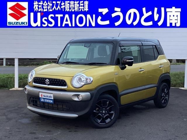 クロスビー　４ＷＤ　ＨＹＢＲＩＤ　ＭＺ　４ＷＤ　８インチナビ