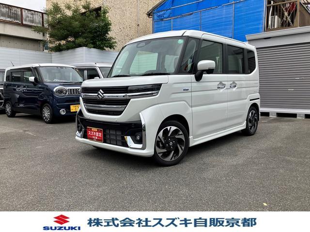 スペーシア　カスタム　ＨＹＢＲＩＤ　ＸＳ　　全方位カメラ　９イ