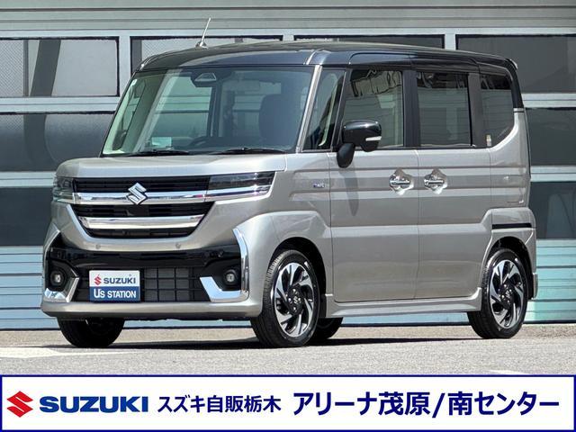 スペーシア　カスタム　４ＷＤ　ＨＹＢＲＩＤ　ＸＳ　４ＷＤ　全方位モニタ