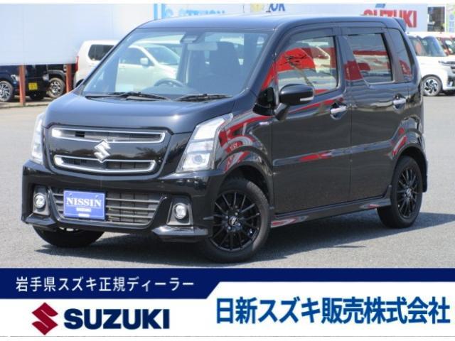 ワゴンＲ　スティングレー　４ＷＤ　ＨＹＢＲＩＤ　Ｘ　４ＷＤ　純正ナビ　バッ
