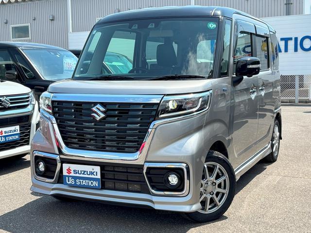 スペーシア　カスタム　４ＷＤ　ハイブリッドＸＳ　４ＷＤ　☆全方位モニタ
