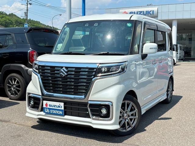 スペーシア　カスタム　４ＷＤ　ハイブリッドＸＳターボ　４ＷＤ　☆ナビ＆