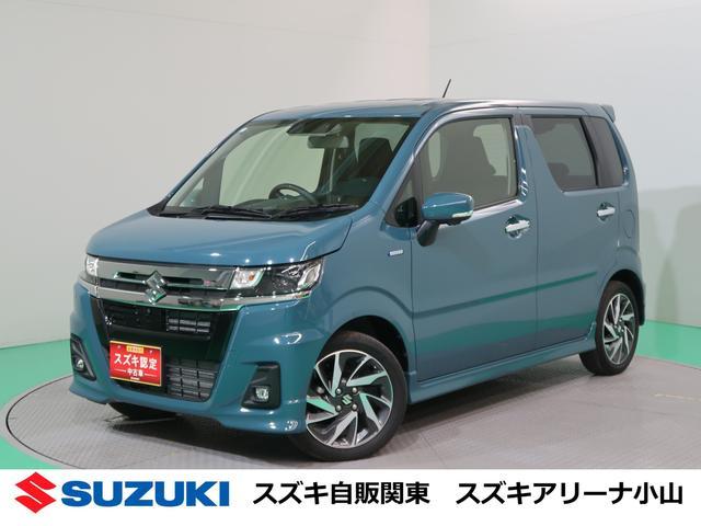 ワゴンＲ　カスタムＺ　ＨＹＢＲＩＤ　ＺＴ　全方位モニター付ディ
