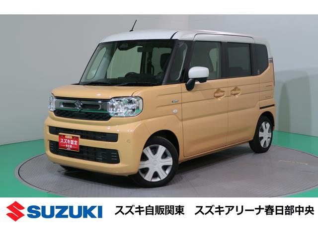 スペーシア　ＨＹＢＲＩＤ　Ｘ　全方位モニター付き純正