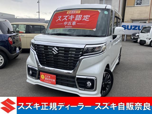 スペーシア　カスタム　カスタム　ＨＹＢＲＩＤ　ＸＳ　ナビ　バッ