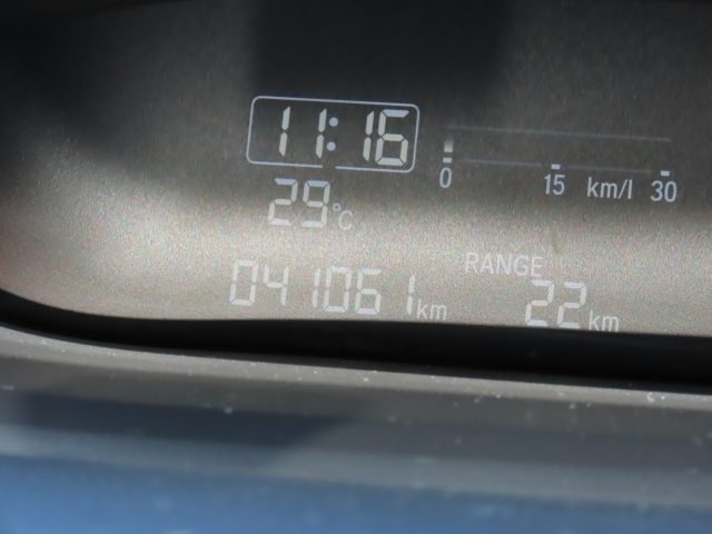 ���[�^�[�\�������m�F��������