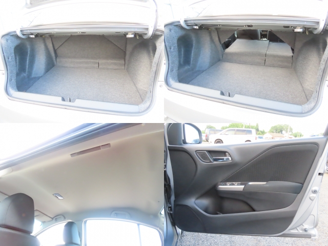 シートを倒せば、ラゲッジスペースがこんなにも広くなりますよ♪