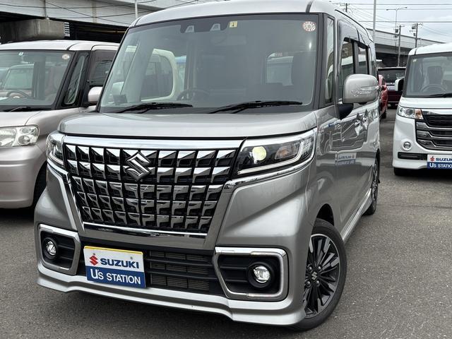 スペーシア　カスタム　４ＷＤ　ハイブリッドＸＳ　４ＷＤ　☆コネクト対応