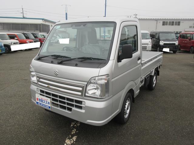 キャリイトラック　４ＷＤ　ＫＣエアコン・パワステ　ＰＴ４ＷＤ　５М
