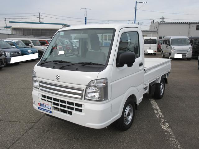 キャリイトラック　４ＷＤ　ＫＣエアコン・パワステ　ＰＴ４ＷＤ　５М
